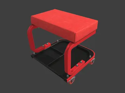 Rolling Creeper Low-poly 3D model