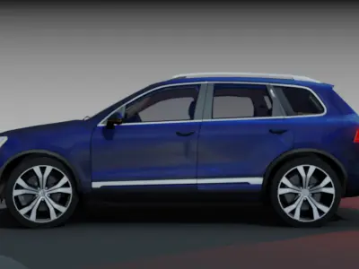 2011 Volkswagon Touareg TDI 3D model