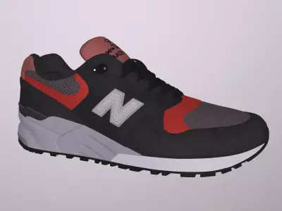 NEW BALANCE 999 SHOES PBR Low-poly 3D model purchase