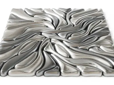 Abstract sculpture by Dan Nuge Nguyen 3D model