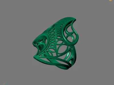 Women Plain Ring Ready STL Models Womens Ring 3d models 3D print model 24