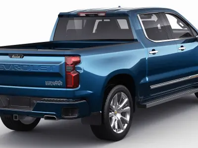 Pickup Silverado 2022 High Country  3D model