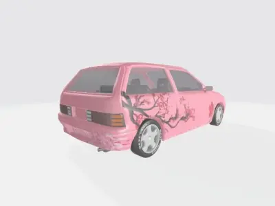 Suzuki Amenity 3D model