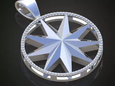 Pendant model 3D 0205 printable model Free 3D print model