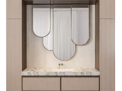 Luxury Bathroom 18 3D model