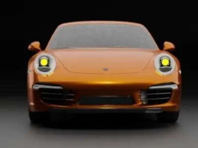 Porsche 911 Car 3d model 3D model