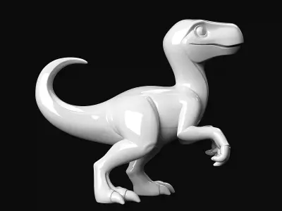 Velociraptor 3D print model