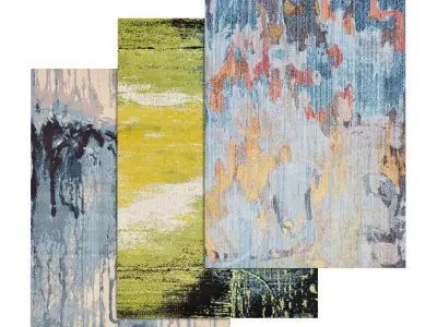 Rug Set 1850 3D model