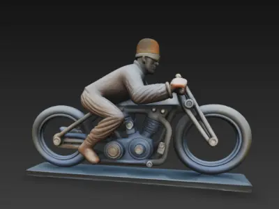 Rust rider 3D print model
