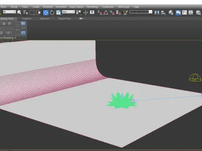 Glowing Lotus 3D model