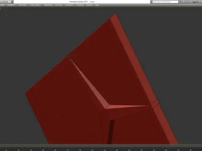 3d panel decoration low poly 3d model Low-poly 3D model