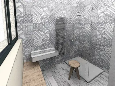 Maison individuel Free 3D model