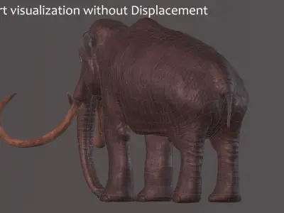 Woolly Mammoth - Mammuthus primigenius 3D model