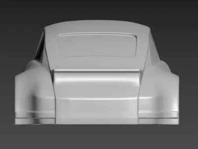Porsche 911 simplified decorative model ver3 3D print model