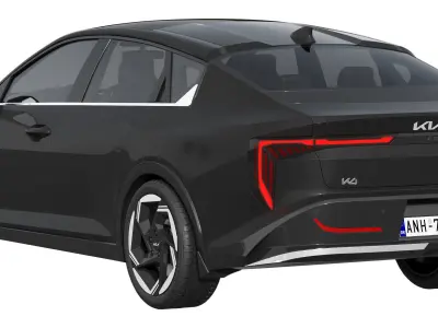 Kia K4 2025 3D model