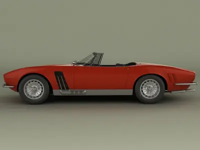 ISO Grifo Convertible  1964 3D model