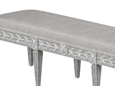 eloquence queen anais bench 3D model