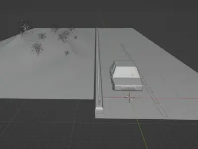 Atmospheric car 3D model