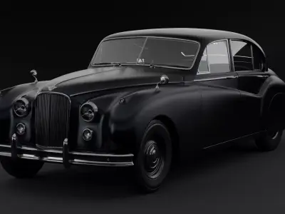 Jaguar Mark VII 3D model