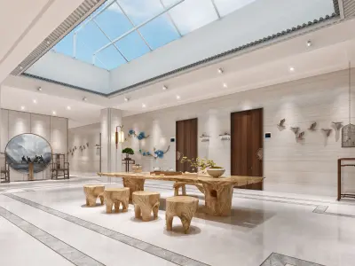 Living room 3D model