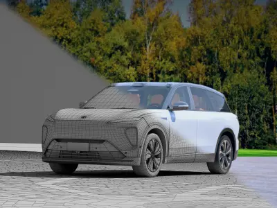 NIO ES8 3D model