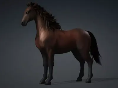 Horse-G8 3D model