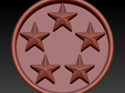 Unites States Air Force General of the Air Force Pendant 3D print model