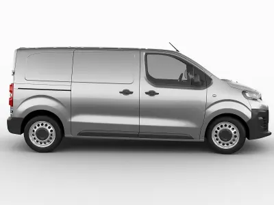 Peugeot Expert 2016 panel van 3D model