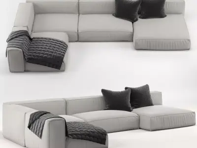 Sofa modular 3D model