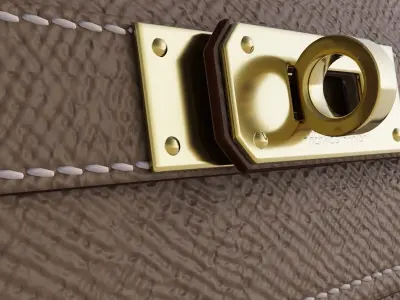 HERMES TO GO WALLET 3D model