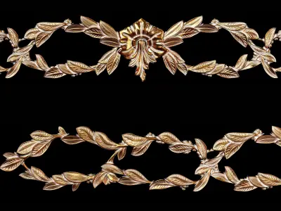 Classic carved 015 3D model