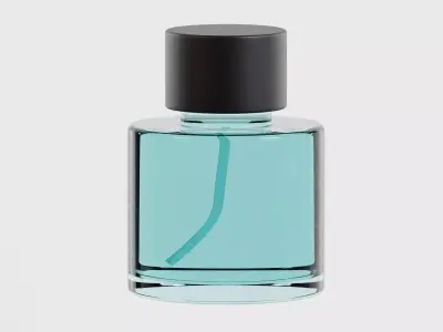 Perfume bottle 01 Low-poly 3D model