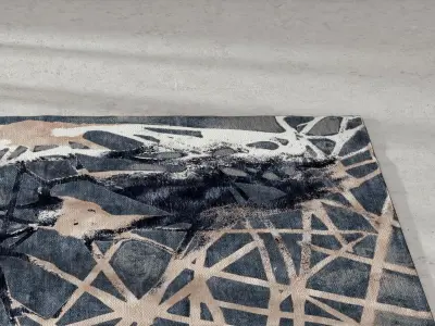 New Chinese carpet 3D model