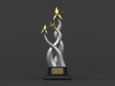 Trophy Cups 3D model 126