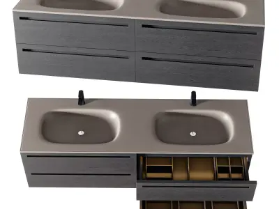 Luxury Bathroom 106 3D model