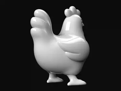 Chicken 3D print model