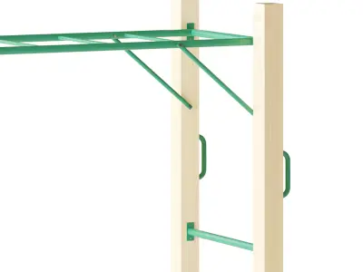 AMAZON 3M MONKEY BAR SET 3D model