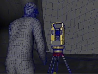 Tunnel Surveying 3D model