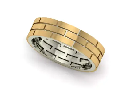 Band ring 3D print model order