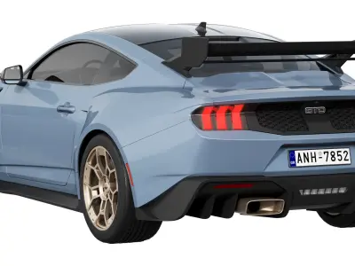 Mustang GTD 2025 3D model