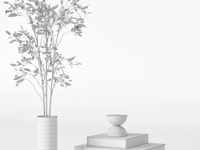 Decorative set 08 3D model order