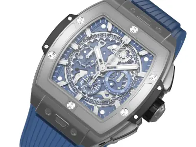 Hublot Spirit of Big Bang Titanium Ceramic 42mm Luxury Watch 3D model