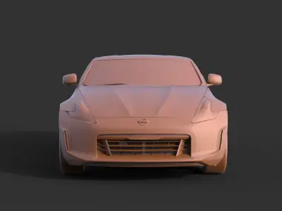 Nissan 370Z 3D print model