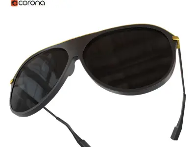 Sunglasses NO 4 3D model