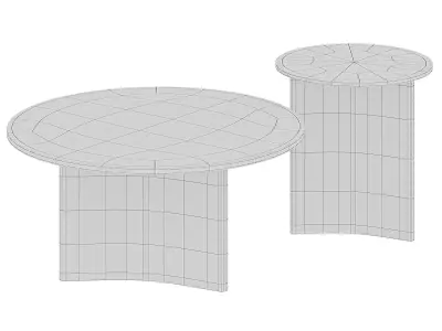 LaLume  coffee table 3D model