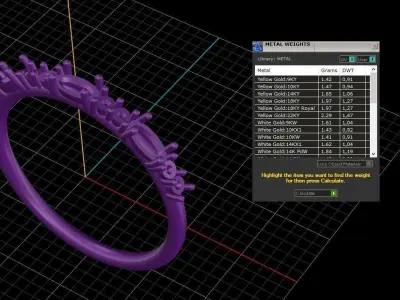 solitaire woman ring 3D print model