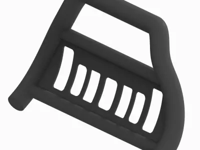 Vehicle Bumper Bull Bar 3D print model