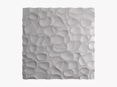 wave wall 35 3D model