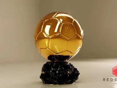Trophy Ball 3D model