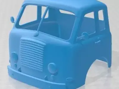 Pegaso II Z 203 1946 Printable Body Cabin Truck 3D print model